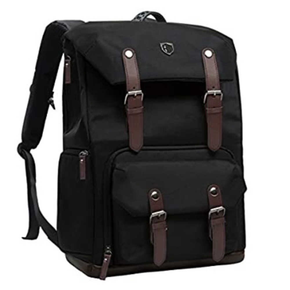 BAGSMART Camera Backpack for Cameras & 15" Mac